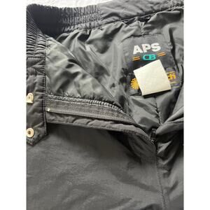 Girls APS CB black waterproof snow pants sz 10 ski snowboard
